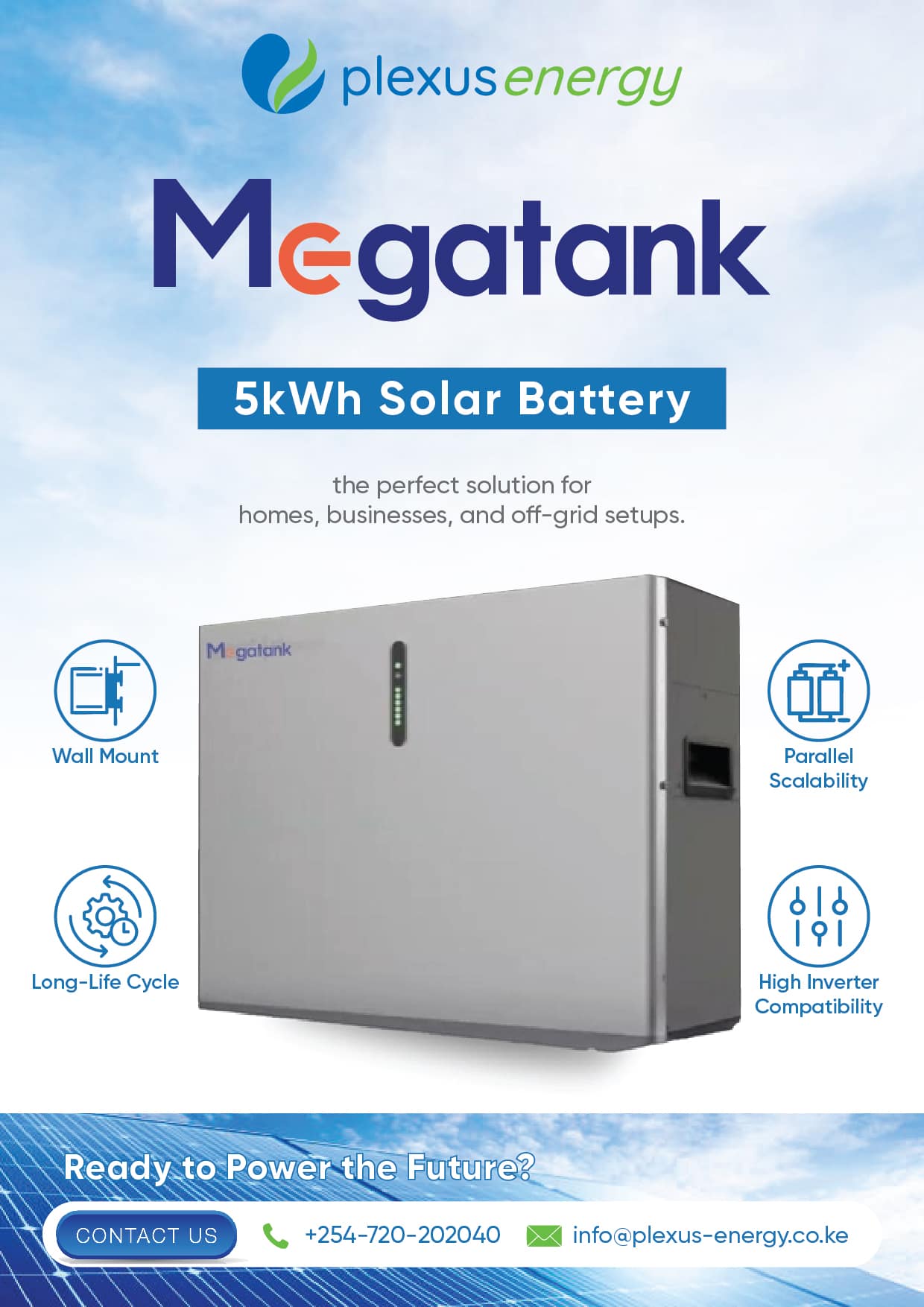 MegaTank 5kWh Battery GL48100