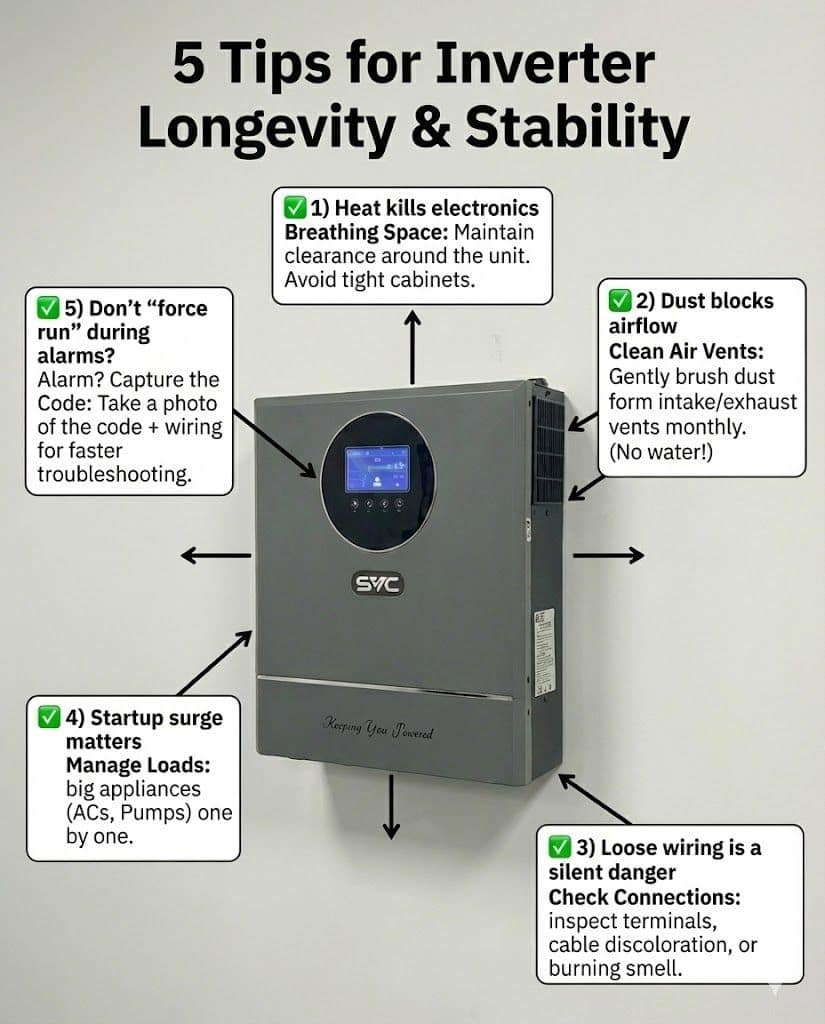 inverter problems aren’t product defects